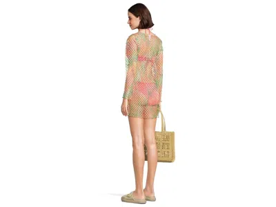 Becca Mirage Fishnet Tunic In Multi