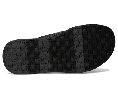 Sam Edelman Nerissa Platform Slide Sandal Black Basketweave In Black