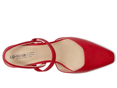 Lifestride Wide Width Lainey Pump In Red
