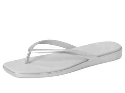 Crocs Flip Flop In Silver