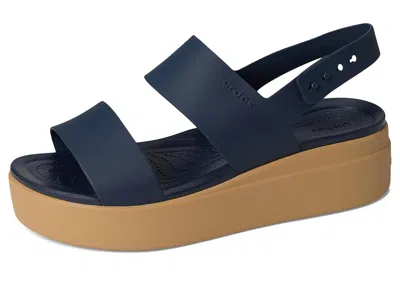 Crocs Brooklyn Low Wedge In Multi