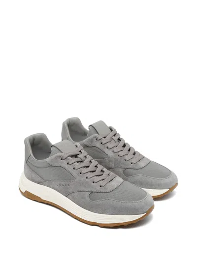 Hogan Hyperlight Laced Sneakers In Gray