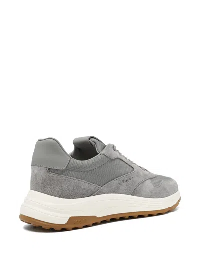 Hogan Hyperlight Laced Sneakers In Gray