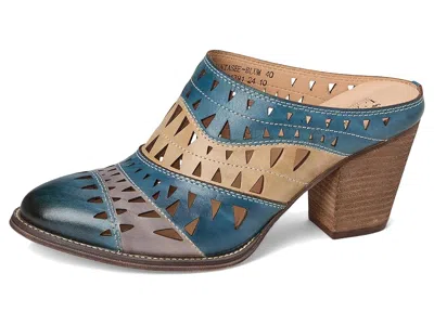 L'artiste By Spring Step Fantasee Mule In Blue