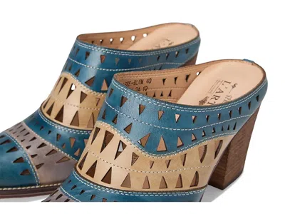 L'artiste By Spring Step Fantasee Mule In Blue