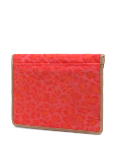 Bimba Y Lola Leopard Computer Case In Pink