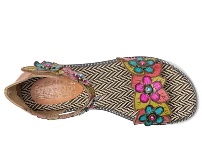 L'artiste By Spring Step Cruzer Ankle Strap Sandal In Multi