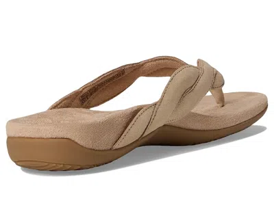 Vionic Bella Braid Thong Sandals In Gold