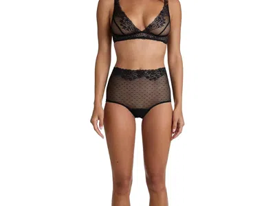 Commando Double Take High Rise Bikini In Black