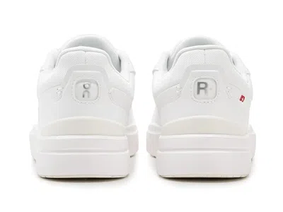 On The Roger Advantage In White