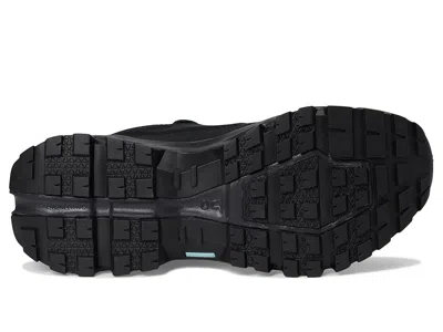 On Cloudrock Low Wp Sneakers In Black