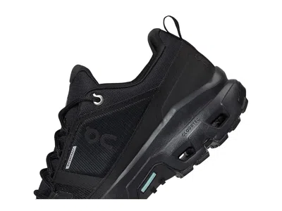 On Cloudrock Low Wp Sneakers In Black