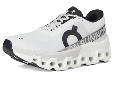 On Cloudmster 2 Rubber-trimmed Mesh Sneakers In White