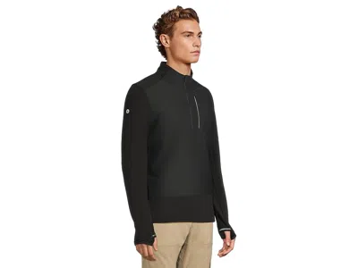 Smartwool Active Fleece Wind 1/2 Zip In Black