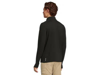 Smartwool Active Fleece Wind 1/2 Zip In Black