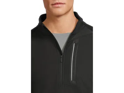 Smartwool Active Fleece Wind 1/2 Zip In Black