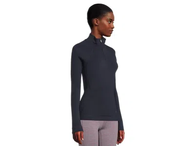 Smartwool Classic Thermal Merino Base Layer 1/4 Zip In Blue