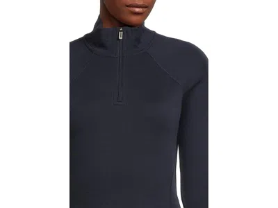 Smartwool Classic Thermal Merino Base Layer 1/4 Zip In Blue