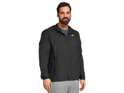 Brooks Canopy Packable Jacket In Black
