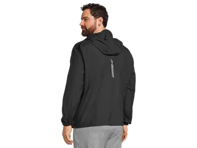 Brooks Canopy Packable Jacket In Black