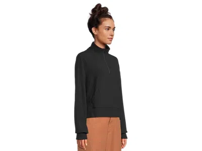 Prana Willow West Half Zip In Black