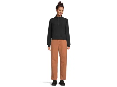 Prana Willow West Half Zip In Black