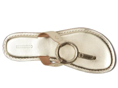 Bernardo Matrix Sandal In Gold