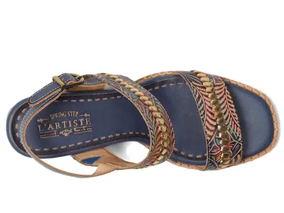 L'artiste By Spring Step Starstud In Blue