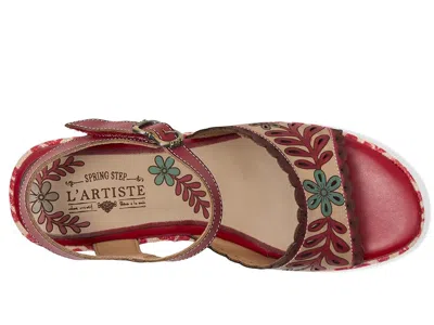 L'artiste By Spring Step Hendrix In Red
