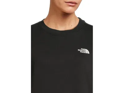 The North Face Evolution Embroidered Oversized Crew In Black