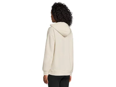 The North Face Evolution Embroidered Oversized Hoodie In White