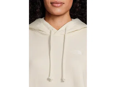 The North Face Evolution Embroidered Oversized Hoodie In White
