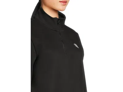 The North Face Evolution Quarter Zip Pullover In Black
