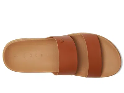 Reef Vista Luxe Thea Platform Slide Sandal In Brown
