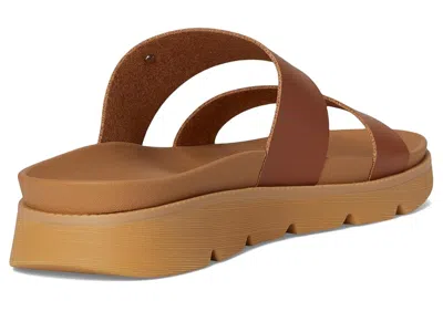 Reef Vista Luxe Thea Platform Slide Sandal In Brown