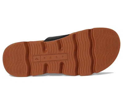 Reef Vista Luxe Siaa Platform Wedge Slide Sandal In Black