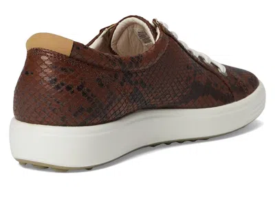 Ecco Soft 7 Sneaker In Brown