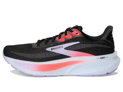 Brooks Ghost 17 Running Shoe In Black
