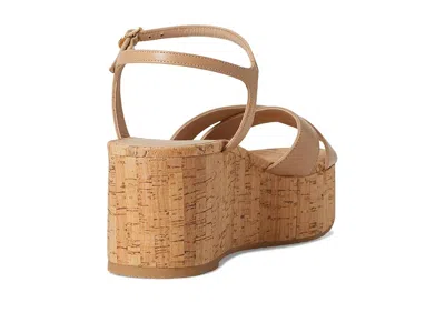 Stuart Weitzman Dayna Wedge In Brown
