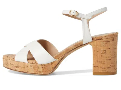 Stuart Weitzman Dayna Platform 80 In White