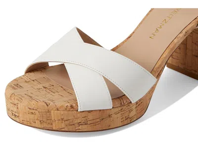 Stuart Weitzman Dayna Platform 80 In White