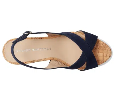Stuart Weitzman Dayna Slingback Wedge In Multi