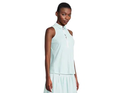 Jamie Sadock Solid Sleeveless Top In Blue