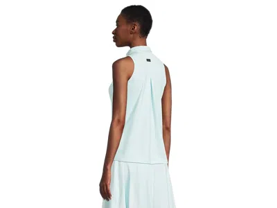 Jamie Sadock Solid Sleeveless Top In Blue