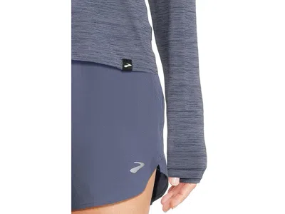 Brooks Luxe Long Sleeve In Blue