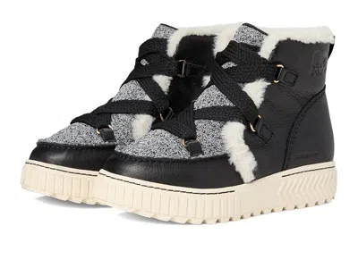 Sorel Out N About Iv Chill Sherpa Waterproof Snow Boot In Black