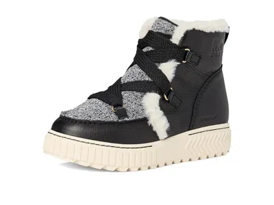 Sorel Out N About Iv Chill Sherpa Waterproof Snow Boot In Black