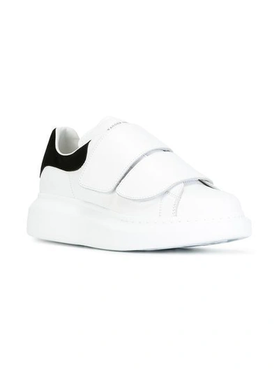 Shop Alexander Mcqueen Extended Sole Sneakes In White