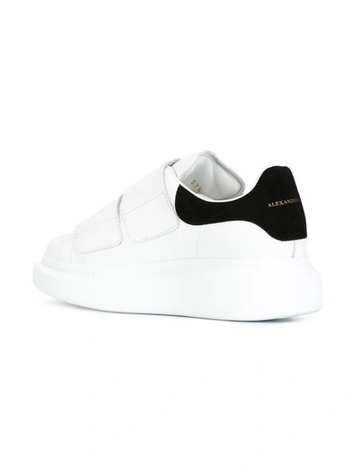 Shop Alexander Mcqueen Extended Sole Sneakes In White