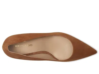 Veronica Beard Rita Pointed Toe Pump In Brown